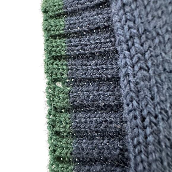 Vtg Pendleton Wool Sweater Vest Womens S Blue Scottish Dogs Preppy Dark Academia - Picture 8 of 15